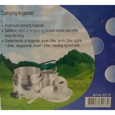 Camping kogesæt 6 dele.